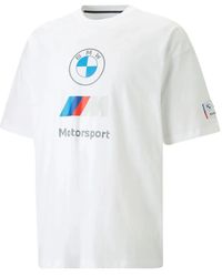 PUMA - X Bmw Motorsport Logo-Print T-Shirt - Lyst