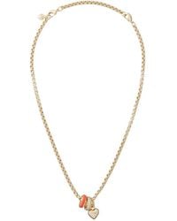 Roxanne Assoulin - The Box Chain Heart-Charm Necklace - Lyst