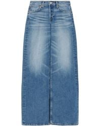 RE/DONE - Mid-rise Wide-leg Jeans - Lyst