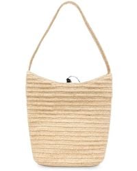 The Row - Alma Woven Shoulder Bag - Lyst