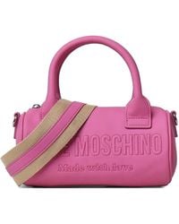 Love Moschino - Sac Cabas À Logo Embossé - Lyst