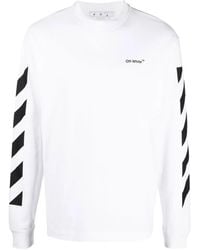 Off-White c/o Virgil Abloh - ロゴ ロングtシャツ - Lyst
