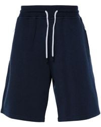 Brunello Cucinelli - Cotton Blend Bermuda Shorts - Lyst