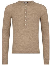 DSquared² - Geripptes T-Shirt - Lyst
