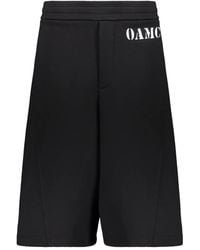 OAMC - Drawstring-Waist Logo Shorts - Lyst