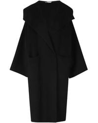 Hevò - Manteau Isolecheradi À Col Châle - Lyst