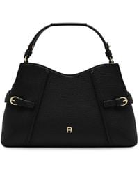 Aigner - Medium Cavallo Buckle-Detail Tote Bag - Lyst