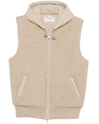 Gran Sasso - Chaleco Acolchado Con Capucha - Lyst