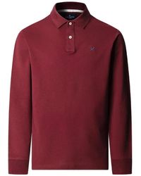 Hackett - Polo À Manches Longues - Lyst