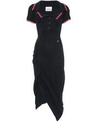 Vivienne Westwood - Long Monday Pulling Asymmetric-Hem Midi Dress - Lyst