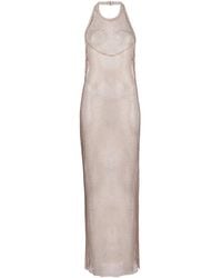 Jonathan Simkhai - Inaya Halterneck Maxi Dress - Lyst