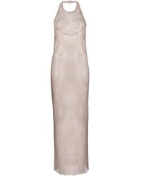 Jonathan Simkhai - Abito Lungo Inaya Con Scollo All'Americana - Lyst