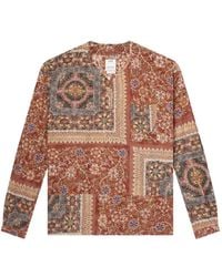 Visvim - Camisa Con Diseño Patchwork - Lyst