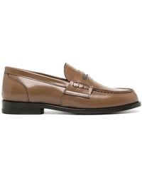 Fabiana Filippi - Slip-on Leather Loafers - Lyst