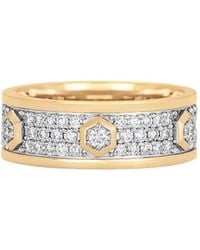 Sara Weinstock - 18K Diamond Honey Comb Ring - Lyst