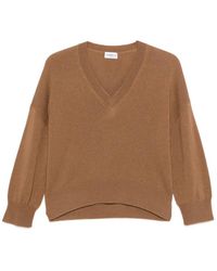 Marella - Mseditore V-Neck Long-Sleeve Sweater - Lyst