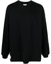 WTAPS - Cut And Sew Cotton Sweatshirt - Lyst