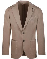 Santaniello - Notched-Lapel Blazer - Lyst