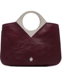 Bally - Anni Leren Mini-Shopper - Lyst