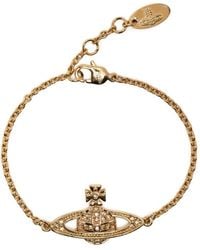 Vivienne Westwood - Collana Bas Relief con placca Orb - Lyst