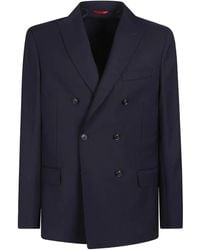 Fay - Chaqueta De Lana Con Doble Botonadura - Lyst