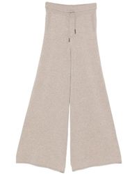 Panicale - Drawstring Palazzo Pants - Lyst
