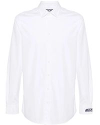 Moschino - Shirt With Embroidery - Lyst