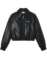 Izzue - Logo-Patch Zip-Up Jacket - Lyst