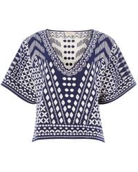 Temperley London - Tlalli Knitted Top - Lyst