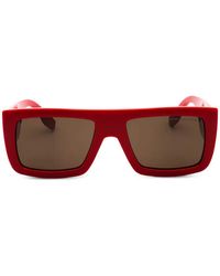 Marc Jacobs - Rectangle-Frame Sunglasses - Lyst