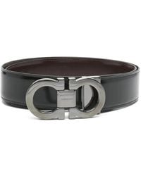 Ferragamo - Reversible Gancini Belt - Lyst