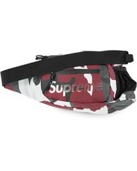 Supreme - Logo-Print Sling Bag - Lyst