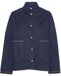 Henrik Vibskov - Chaqueta con bolsillo bordado - Lyst