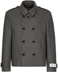 Dolce & Gabbana - Caban - Lyst
