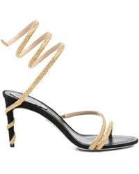 Rene Caovilla - 80Mm Spiral-Embellished Sandals - Lyst