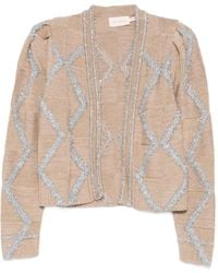 Cecilia Prado - Diamond Pattern Cardigan - Lyst