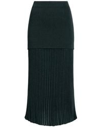 Proenza Schouler - Luiza Ribbed Midi Skirt - Lyst