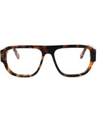 Palm Angels - Tortoiseshell-Effect Glasses - Lyst