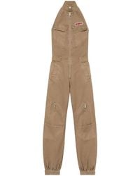 Off-White c/o Virgil Abloh - Logo-Detail Pocket Jumpsuit - Lyst