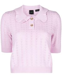 Pinko - Top With Buttons - Lyst