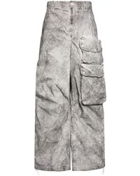 C.P. Company - Pantalon ample en coton à poches cargo - Lyst