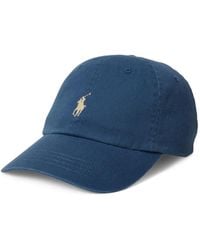 Polo Ralph Lauren - Pony-Embroidered Cotton-Chino Baseball Cap - Lyst