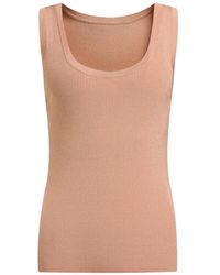 12 STOREEZ - Ribbed Tank Top - Lyst