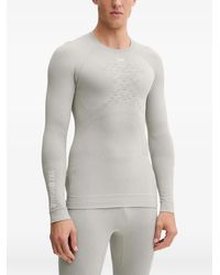 X Bionic - Camiseta De Canalé Con Perforaciones De Manga Larga - Lyst