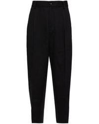 CROQUIS - Tapered Twill Trousers - Lyst