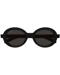 Gucci - Logo-Print Sunglasses - Lyst