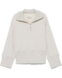 Closed - Felpa Con Zip - Lyst