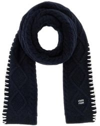 Miu Miu - Sciarpa Con Logo - Lyst