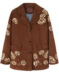 Ermanno Scervino - スエード シングルジャケット - Lyst