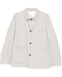 Lardini - Chaqueta con bolsillos de parche - Lyst